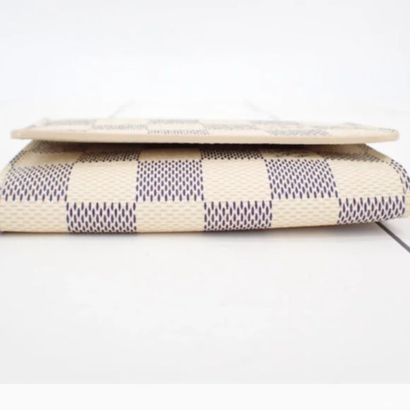 Authentic Louis Vuitton Damier Azur Flap Card Case - Picture 3 of 8